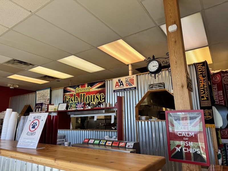 Clermont Fish House interior